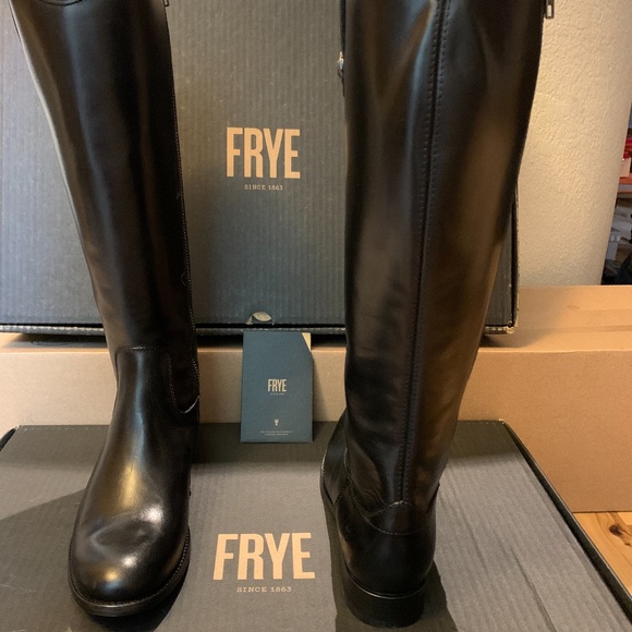🚫SOLD❌💥HP🎉 FRYE Melissa Inside Zip  Boots - Picture 8 of 16